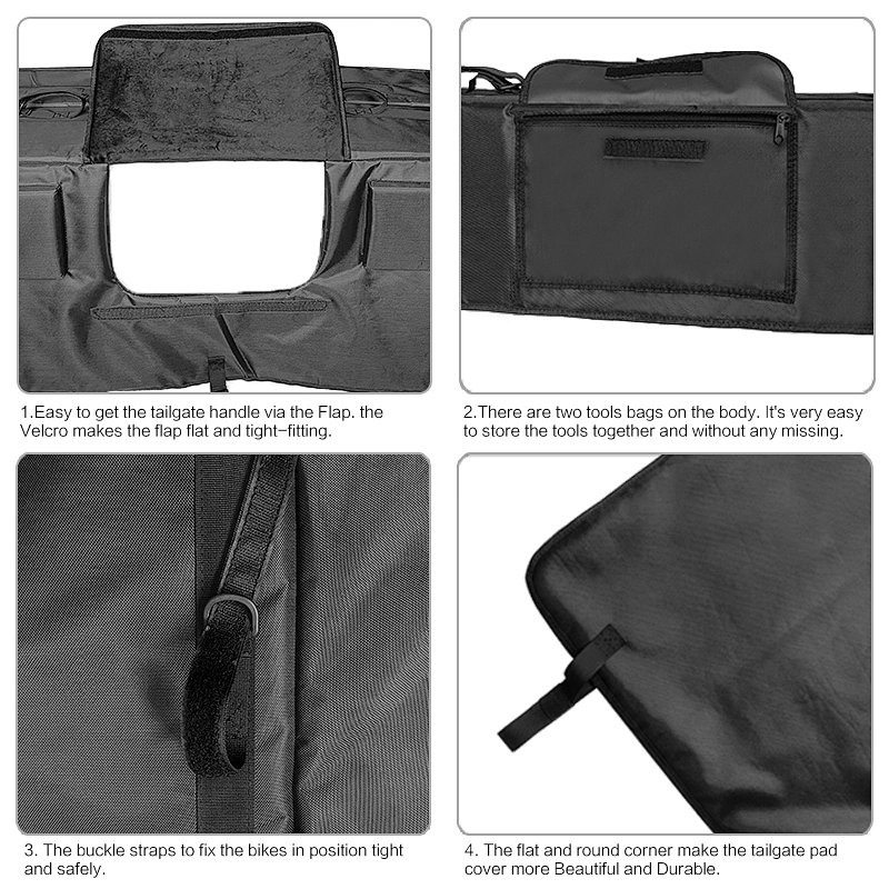 China tailgate bike pads,tailgate pad,tailgate pad cover for bikes manufacture-JK AUTO