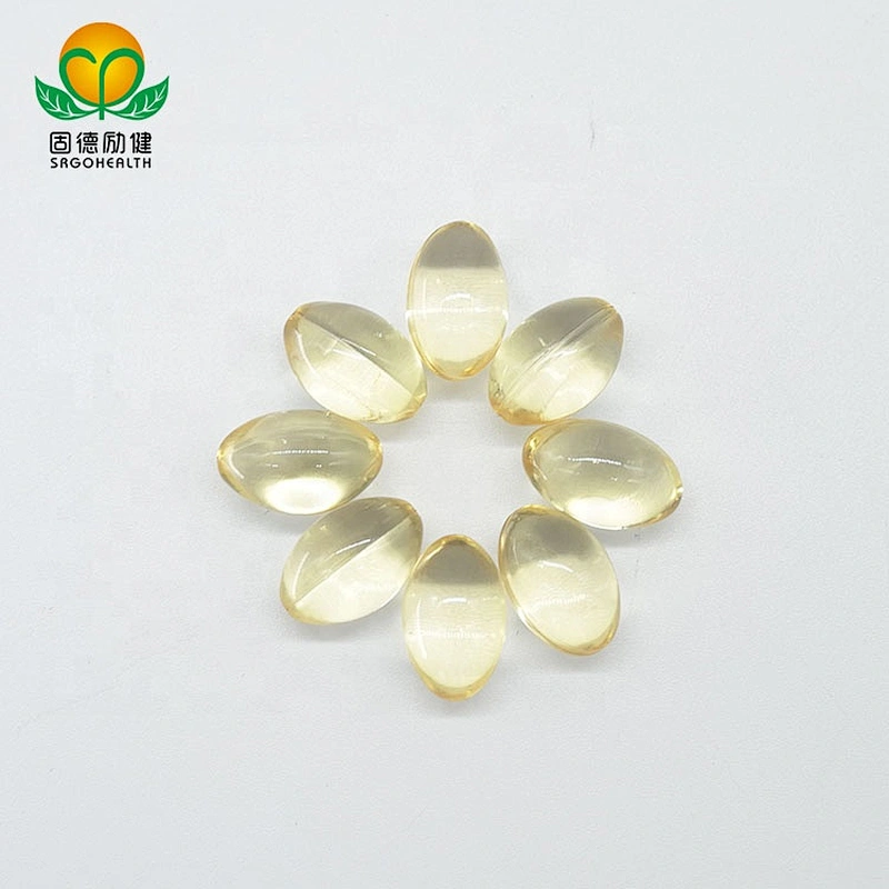 BRC manufacturer Vitamin A & Vitamin D Softgel Capsule 500mg with OEM private label
