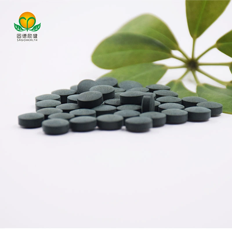 Factory Supply  High Quality Organic Spirulina & Ginseng Mixed Tablet