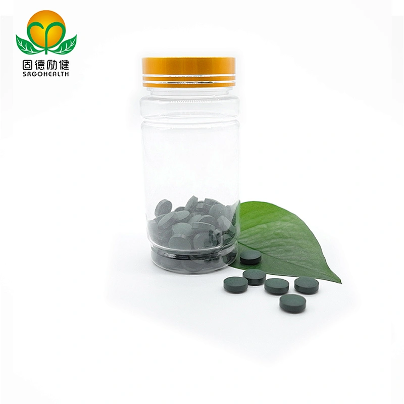 Factory Supply OEM Organic Chlorella & Rose Hip Mixed Tablet