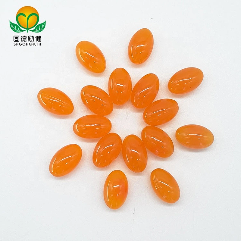 GMP factory supply Coenzyme Q10 softgel capsule