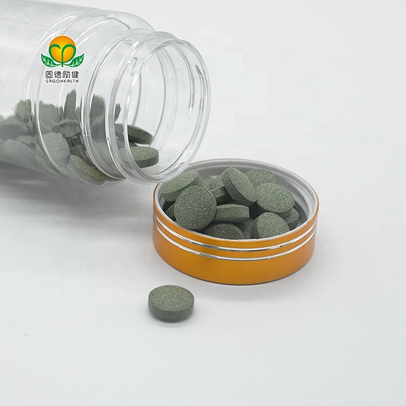 Manufacture Supply Organic Spirulina & Barley Grass Mixed Tablet
