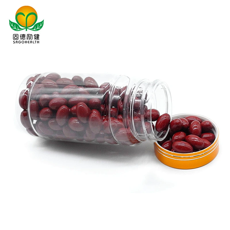 Private Label Coenzyme 10 Softgel  Capsule 500mg