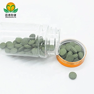 GMP Factory Supply Organic Spirulina and Chlorella and Barley Grass Mixed Tablet