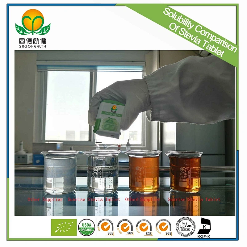 OEM High Quality Factory Supply Organic Stevia Tablet