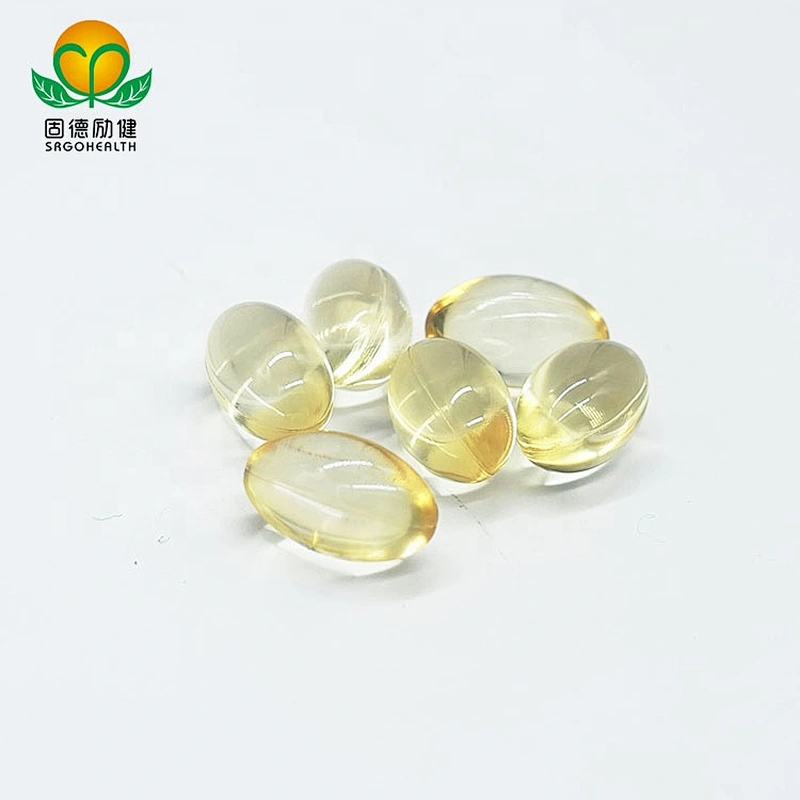 BRC manufacturer Vitamin A & Vitamin D Softgel Capsule 500mg with OEM private label