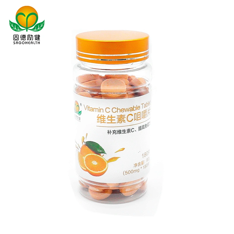 Best Selling Vitamin C Chewable Tablet for Human Immunity Enhance