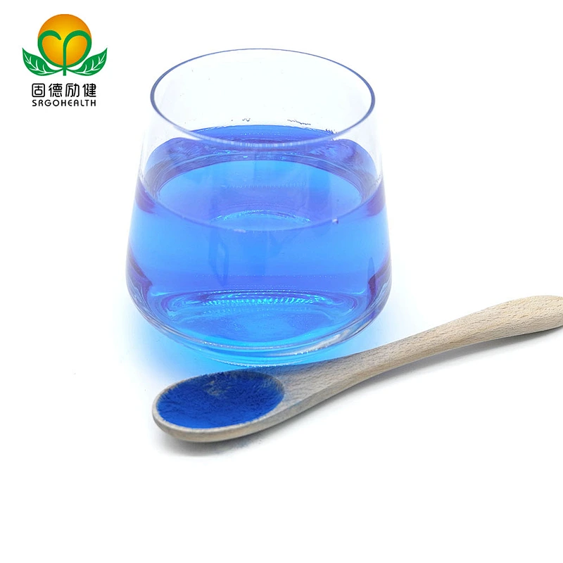 GMP Factroy Supply Food Grade Phycocyanin Spirulina Extract