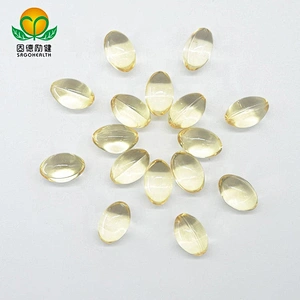 BRC manufacturer Vitamin A & Vitamin D Softgel Capsule 500mg with OEM private label
