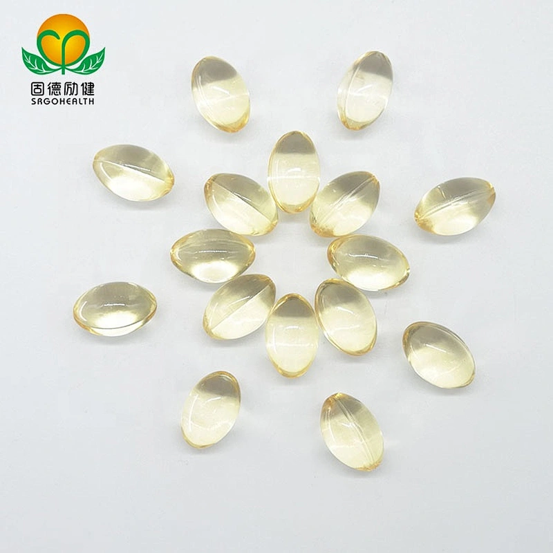 BRC manufacturer Vitamin A & Vitamin D Softgel Capsule 500mg with OEM private label