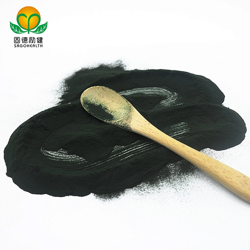 GMP factory manufacturer  best quality organic spirulina powder