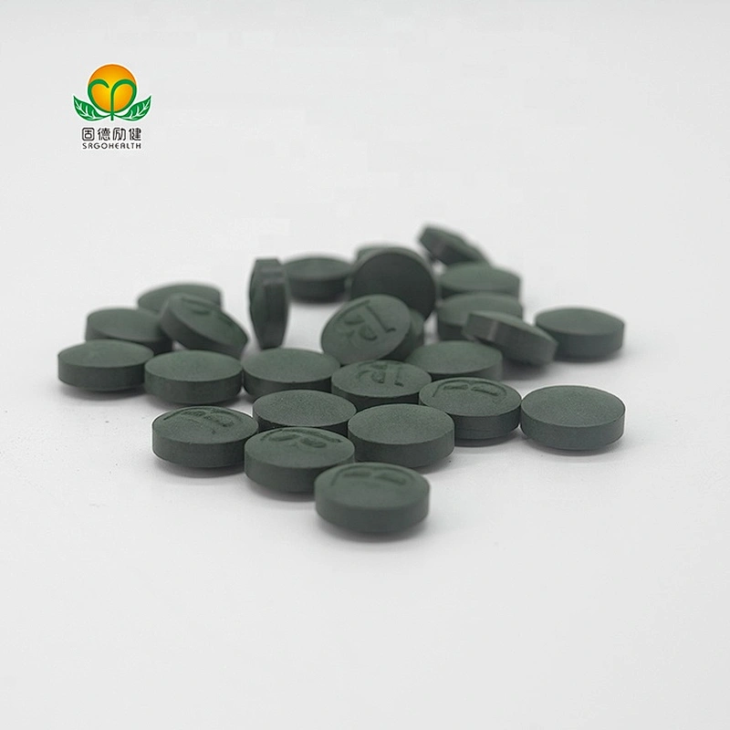 EU Warehouse Organic Spirulina Tablets In Bulk 250mg 400mg 500mg