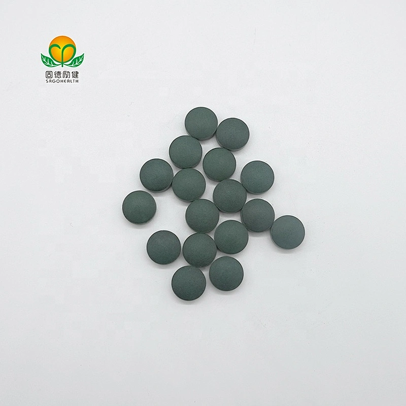 GMP Factory Supply Organic Chlorella & Rose Hip Mixed Tablet