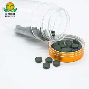GMP Factory Supply Organic Spirulina and Chlorella Mixed Tablet