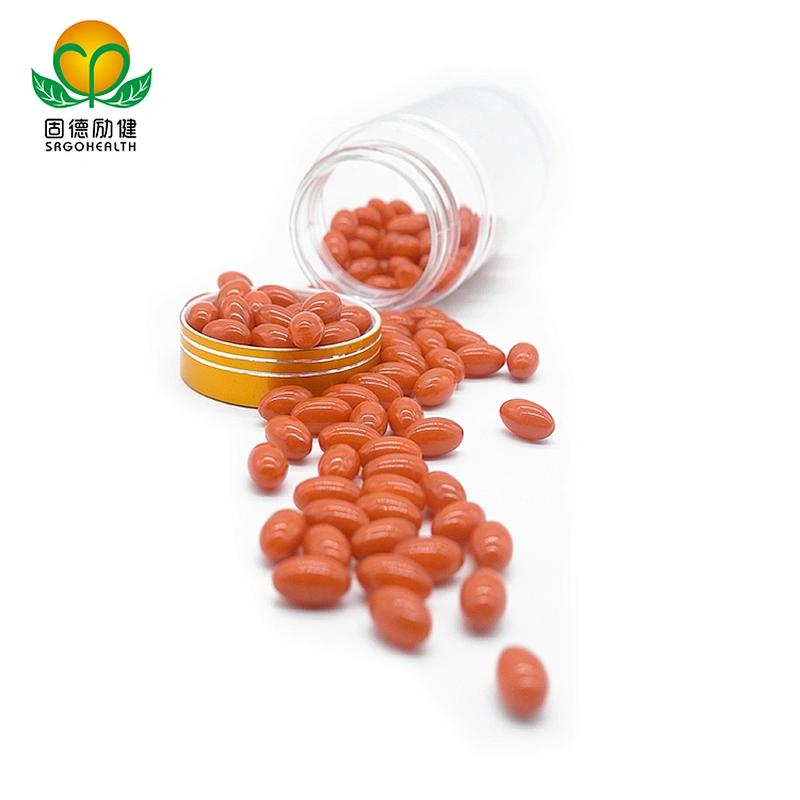 GMP Factory Supply Turmeric Softgel Capsule