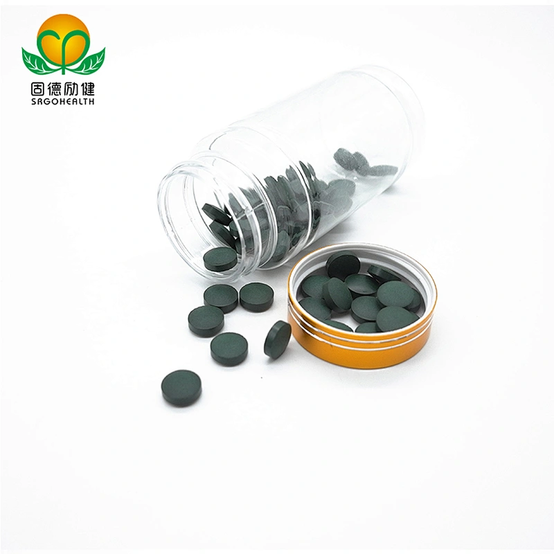 Factory Supply OEM Organic Chlorella & Rose Hip Mixed Tablet
