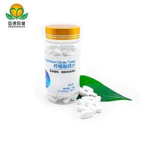 Most Popular GMP Factory Private Label Magnesium Citrate+VB6 Tablet