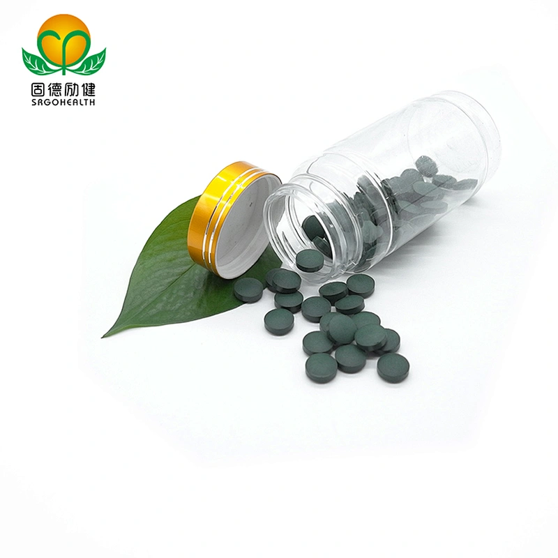 Factory Supply OEM Organic Chlorella & Rose Hip Mixed Tablet