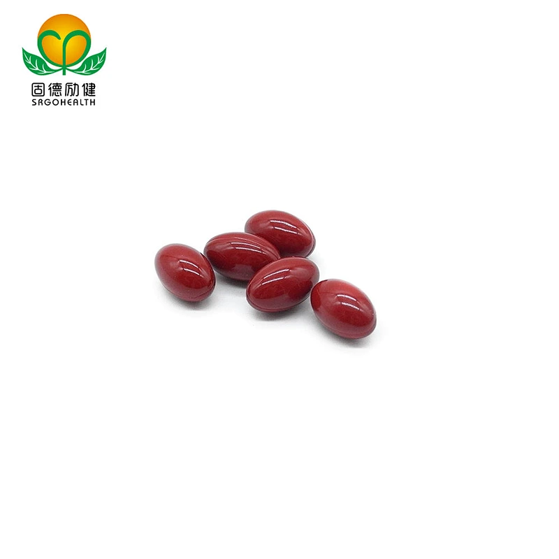 Private Label Coenzyme 10 Softgel  Capsule 500mg