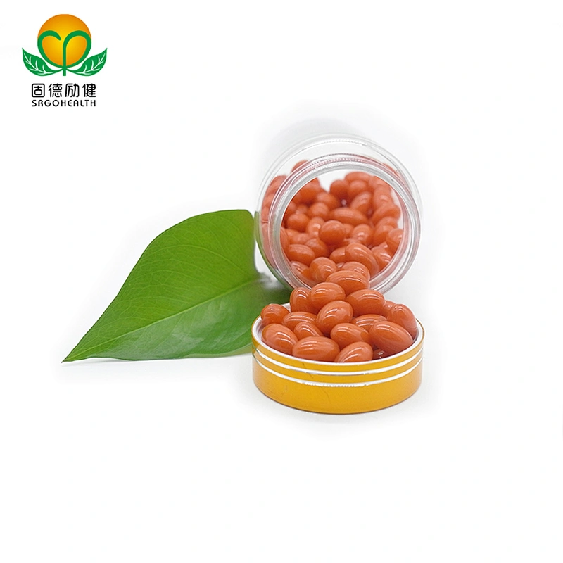 GMP Factory Supply Turmeric Softgel Capsule