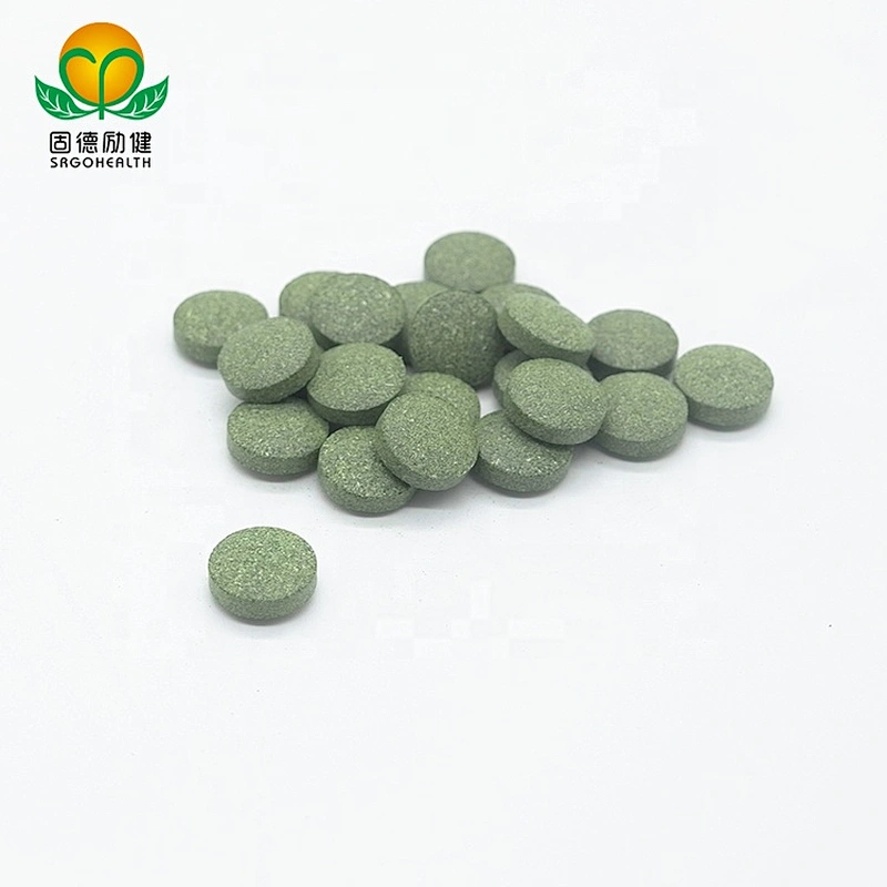 Organic Spirulina Chlorella Barley Grass Mixed Tablet