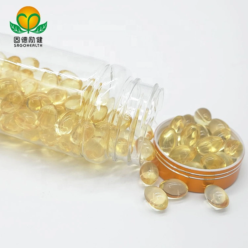 BRC manufacturer Vitamin A & Vitamin D Softgel Capsule 500mg with OEM private label