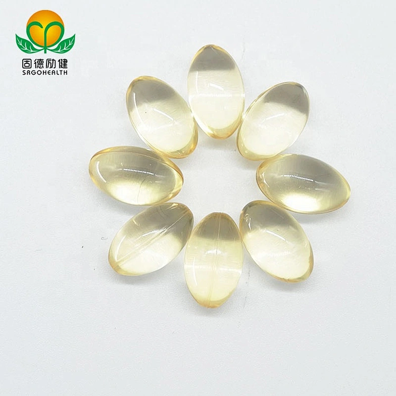 GMP factory supply Vitamin E softgel capsule