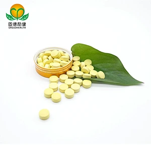 EU and NOP Certified Organic Turmeric & Carrot & Pepper Mixed Tablet