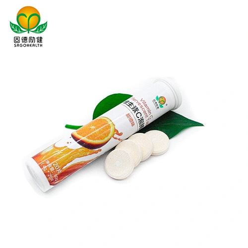 Hot selling GMP certified Vitamin C Effervescent Tablet