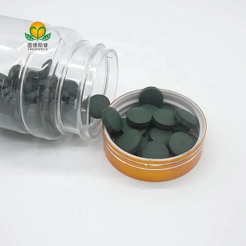 EU Warehouse Organic Spirulina Tablets In Bulk 250mg 400mg 500mg