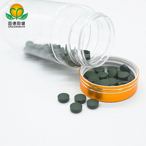 GMP Factory Supply Organic Spirulina and Chlorella Mixed Tablet