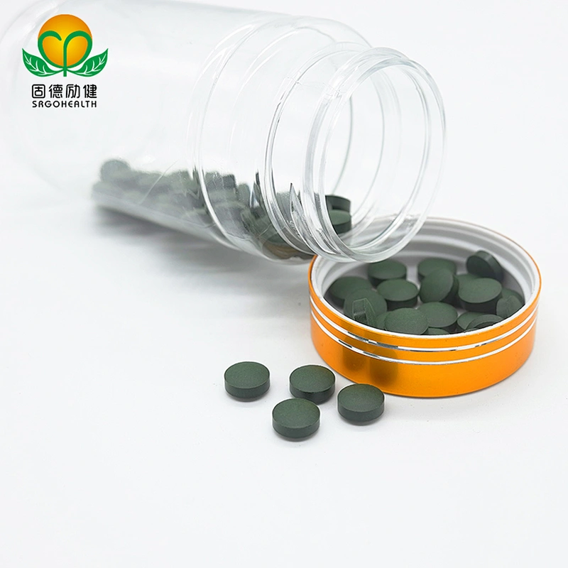 GMP Factory Supply Organic Spirulina and Chlorella Mixed Tablet