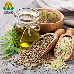 High Quality GMP Factory Supply Hemp Oil Green Yellow