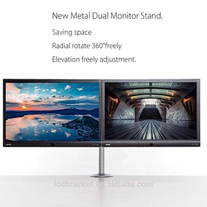 Desk Mount Dual Monitor Stand Amazon Hot Selling Factory Price