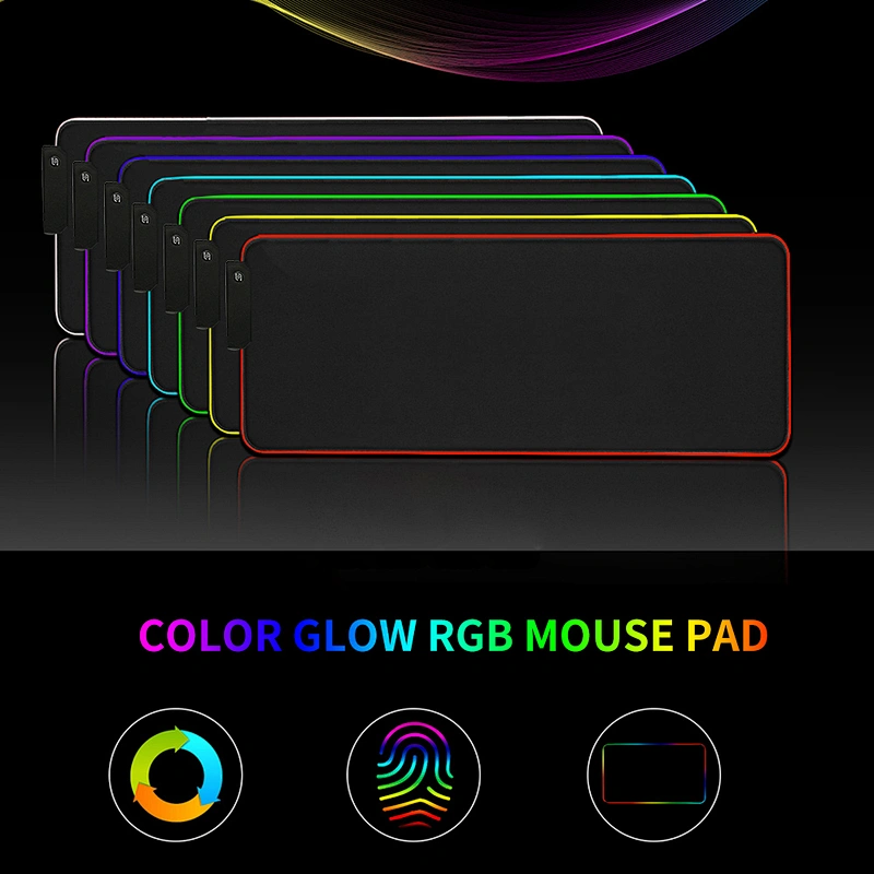 Large RGB Gaming Mouse Pad Gamer Led Computer Mousepad Big Mouse Mat with Backlight Carpet For keyboard Desk Mat