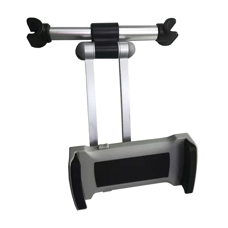 Aluminum Car Tablet Phone Headrest Mount, Long Arm, Adjustable Backseat Tablet phone Holder Stand ,from 5-11inch