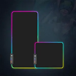 RGB Gaming Mouse Pad Computer Gamer Mousepad Large Game Rubber No-slip Mouse Mat