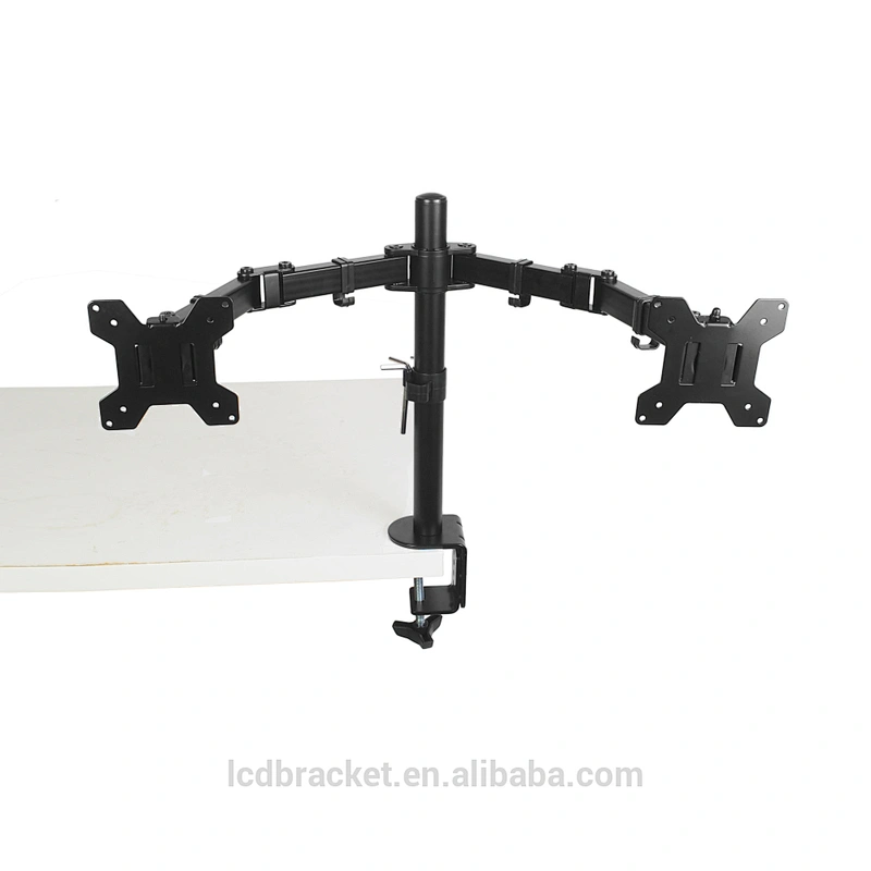 Desk Mount Dual Monitor Stand Amazon Hot Selling Factory Price