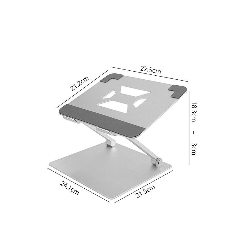 2021 New Aluminum Foldable Stand For Laptop Suitable For 10-17