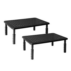 2020 Amazon Hot Selling Metal Desk Monitor Stand Riser, 3 Height Adjustable