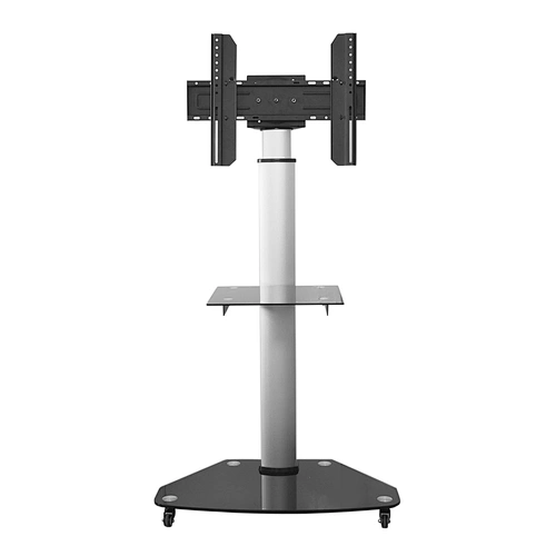 2018 New Aluminum TV Rolling Cart TV Trolley VESA 600X400