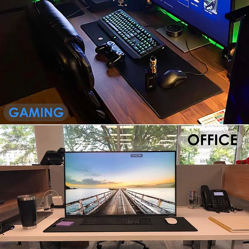 Large Mouse Mat Computer Mousepad XXL Carpet Rubber Surface Mause Pad Keyboard Desk Mat