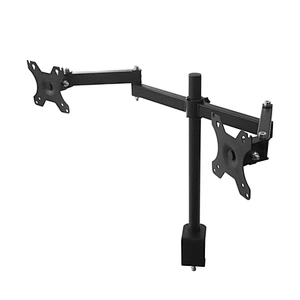MG Single Metal Height Adjustable  Monitor Stand - with a Weight Capacity for 17.6 lbs and 180 Degree Swiveling for Screen