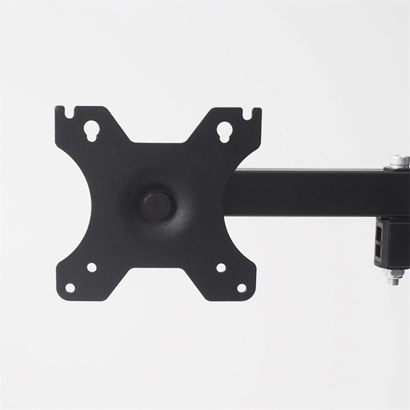 MG Single Metal Height Adjustable  Monitor Stand - with a Weight Capacity for 17.6 lbs and 180 Degree Swiveling for Screen