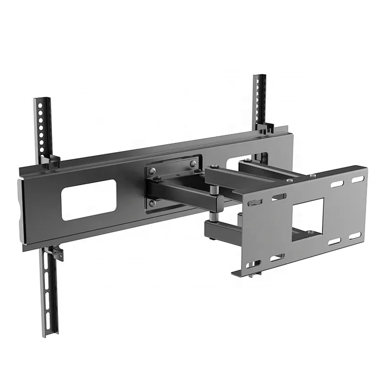 Full Motion Swivel TV Mounts Steel TV Wall Mount Bracket Soporte para Mounting Tilt Full Motion Universal 50 75 90 100 Cheap Low