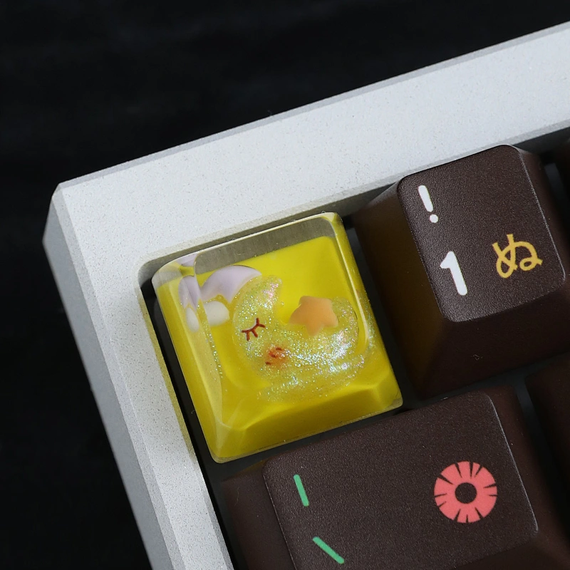2024 MG Mechanical Keyboard Keycap Transparent Keycap Fog Style for MX Mechanical Keyboard