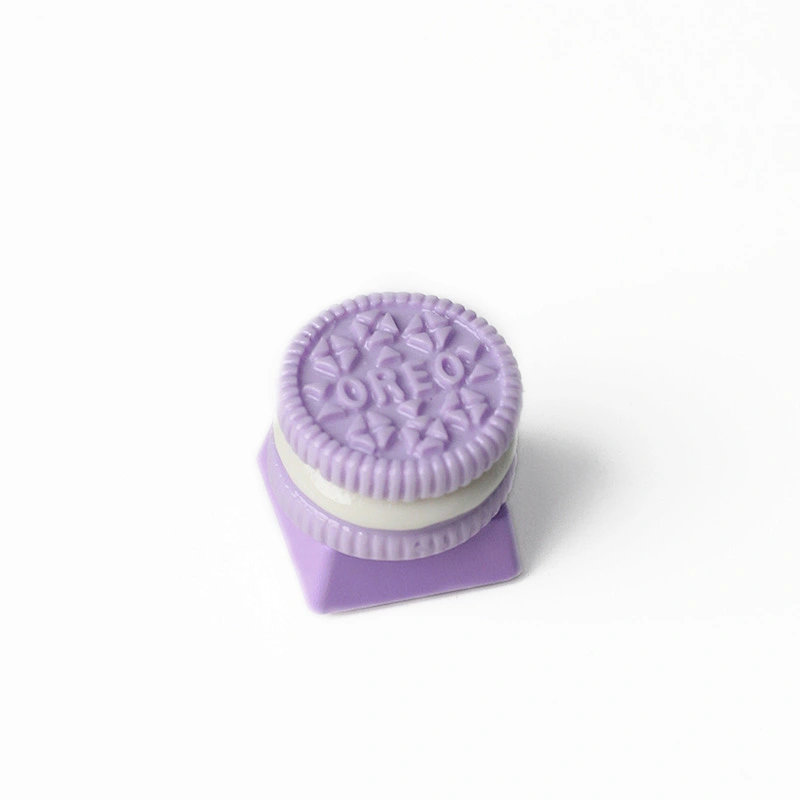 Customization 3D Printed Stereo Keycaps Dessert Oreo Cross Personalized Resin Monoblock Custom Mechanical Keycaps