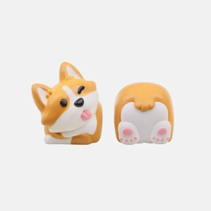 3D Printed Resin Handmade Artisan Keycaps ESC Replacement Dog Cute Decoration  Customization Mechanical Keyboards Gaming