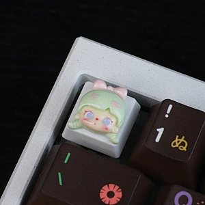 2024 MG Little Girl Resin Artisan Keycaps Handmade ESC Keycap for Mechanical Keyboard