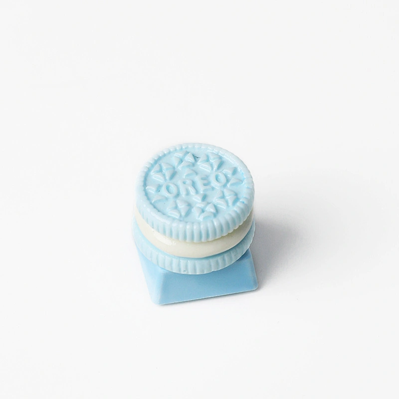 Customization 3D Printed Stereo Keycaps Dessert Oreo Cross Personalized Resin Monoblock Custom Mechanical Keycaps